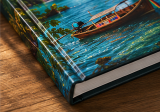 Sert kapak foto kitap detayı